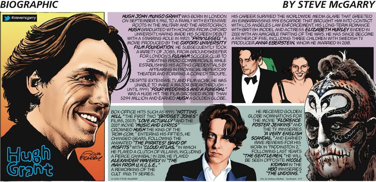 Biographic on Sunday May 17, 2020 Comic Strip
