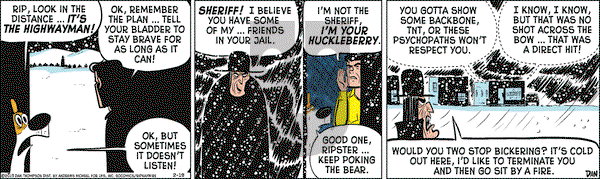 Rip Haywire on Tuesday February 19, 2019 Comic Strip