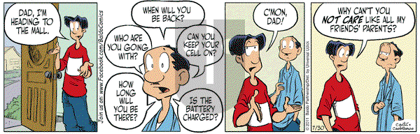 Baldo on Saturday July 30, 2011 Comic Strip