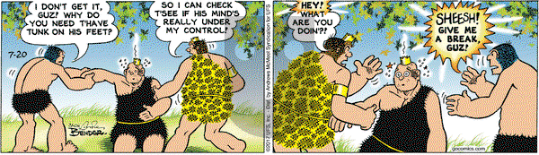 Alley Oop on Thursday July 20, 2017 Comic Strip