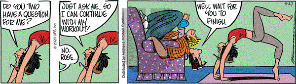 Rose is Rose on Wednesday May 27, 2020 Comic Strip