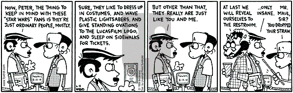 FoxTrot on Tuesday June 8, 1999 Comic Strip