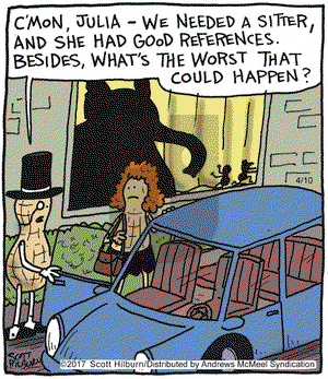 The Argyle Sweater on Monday April 10, 2017 Comic Strip