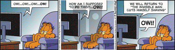 Garfield on Friday February 17, 2017 Comic Strip
