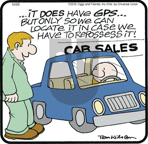 Ziggy on Wednesday October 26, 2016 Comic Strip