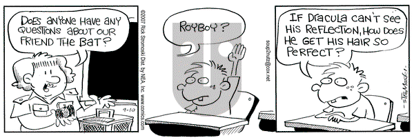 Soup to Nutz - Old on Monday September 10, 2007 Comic Strip