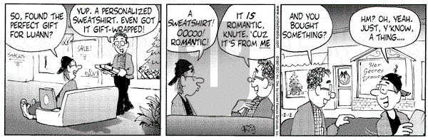 Luann on Friday December 12, 1997 Comic Strip