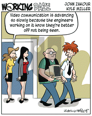 Working Daze on Friday January 21, 2005 Comic Strip