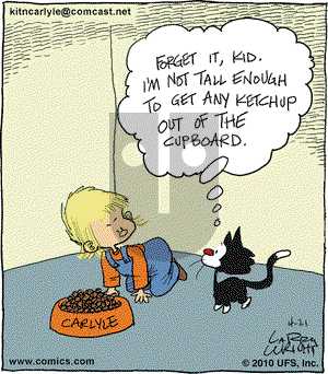 Kit 'N' Carlyle on Wednesday April 21, 2010 Comic Strip