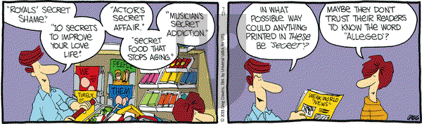 The Buckets on Friday July 17, 2015 Comic Strip