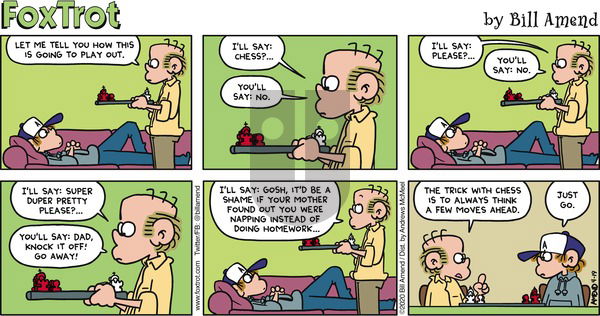 FoxTrot on Sunday April 19, 2020 Comic Strip