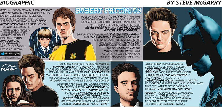 Biographic on Sunday May 30, 2021 Comic Strip