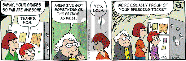 Lola on Saturday December 2, 2017 Comic Strip
