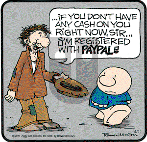 Ziggy on Monday April 11, 2011 Comic Strip