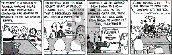 Cathy Classics on Wednesday October 17, 1984 Comic Strip