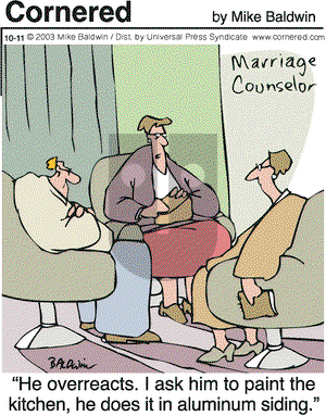 Cornered on Saturday October 11, 2003 Comic Strip