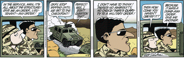 Doonesbury on Friday April 18, 2025 Comic Strip