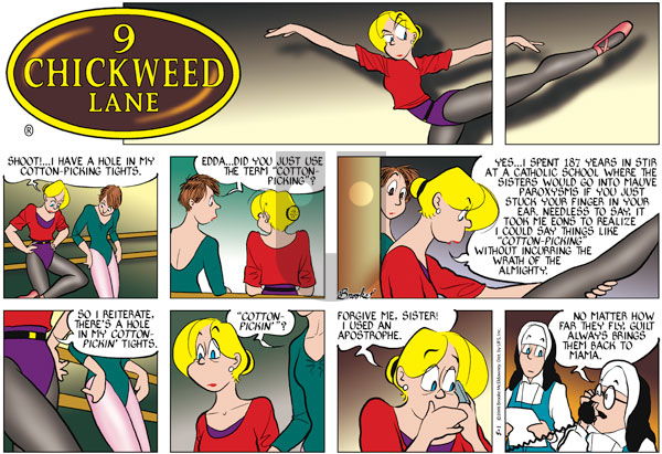 9 Chickweed Lane on Sunday May 1, 2005 Comic Strip