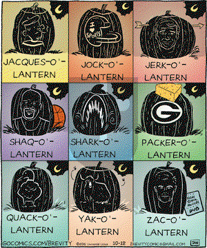 Brevity on Wednesday October 12, 2016 Comic Strip