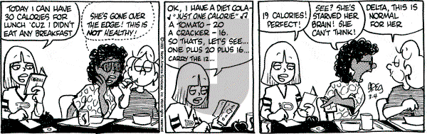 Luann on Thursday March 4, 1993 Comic Strip