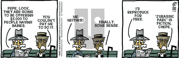 La Cucaracha on Thursday May 8, 2025 Comic Strip