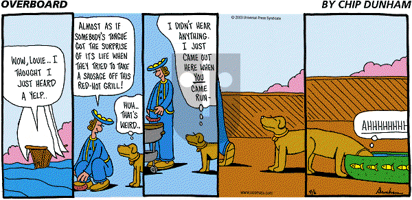 Overboard - Sunday April 6, 2003 Comic Strip