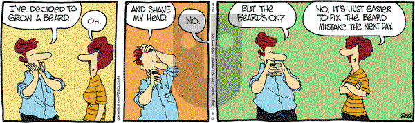 The Buckets on Saturday September 1, 2012 Comic Strip