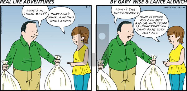 Real Life Adventures - Sunday August 1, 2021 Comic Strip