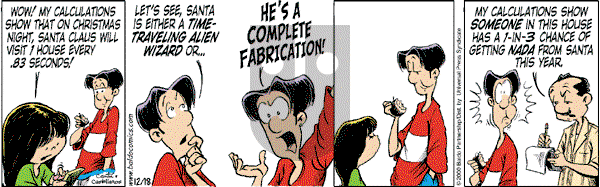 Baldo - Monday December 18, 2000 Comic Strip