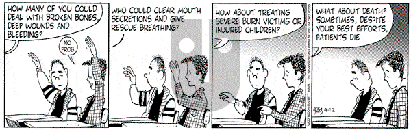 Luann on Friday April 12, 2002 Comic Strip