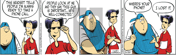 Baldo on Monday March 29, 2004 Comic Strip