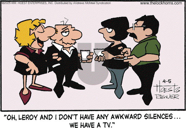 The Lockhorns - Saturday April 5, 2025 Comic Strip