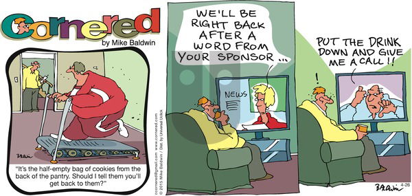 Cornered on Sunday April 26, 2015 Comic Strip