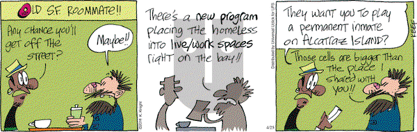 The Knight Life on Friday April 25, 2014 Comic Strip