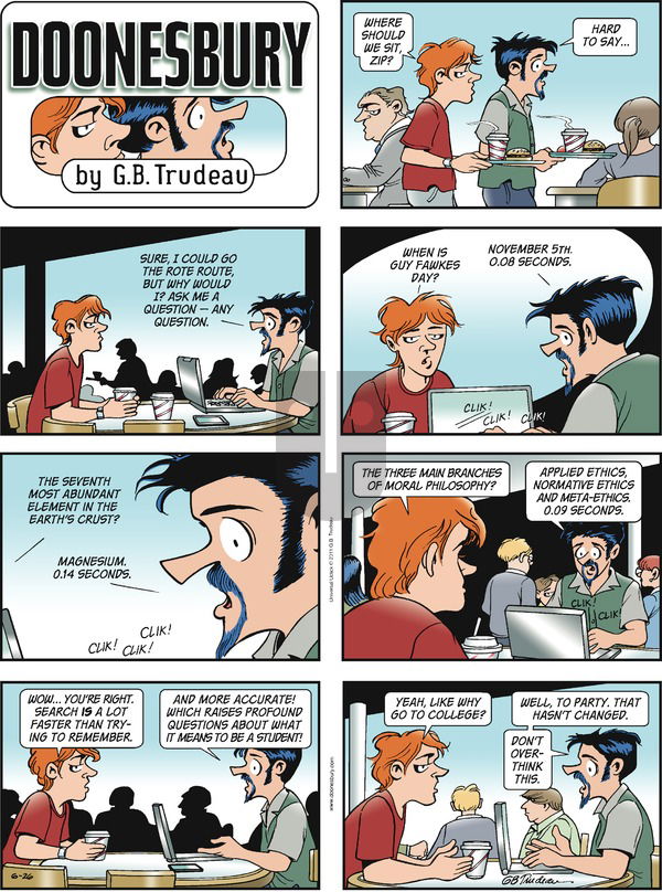 Doonesbury on Sunday June 26, 2011 Comic Strip