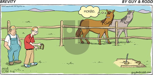 Brevity on Sunday September 16, 2007 Comic Strip