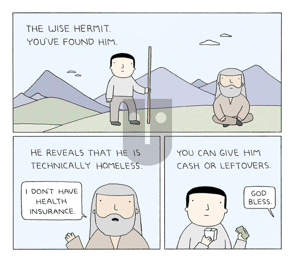 Poorly Drawn Lines - Monday January 18, 2016 Comic Strip