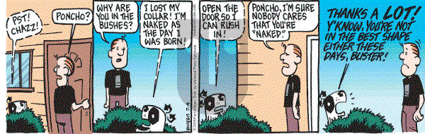 Pooch Cafe on Monday July 4, 2005 Comic Strip