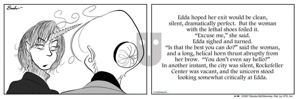 9 Chickweed Lane - Saturday June 16, 2007 Comic Strip