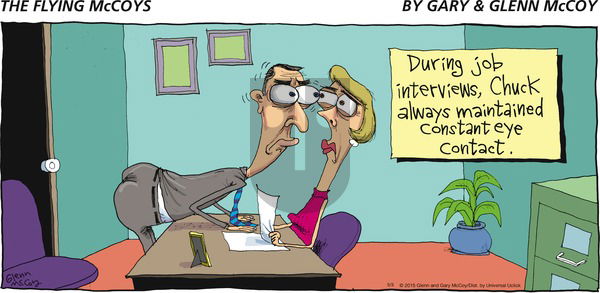 The Flying McCoys on Sunday May 3, 2015 Comic Strip