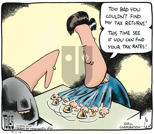 Tom Toles on Thursday October 11, 2012 Comic Strip