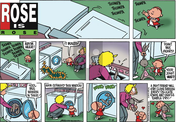 Rose is Rose on Sunday March 8, 2015 Comic Strip