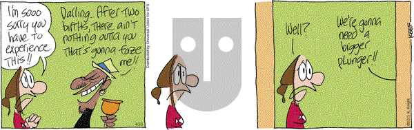 The Knight Life on Thursday April 30, 2015 Comic Strip