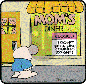 Ziggy on Wednesday September 13, 2017 Comic Strip