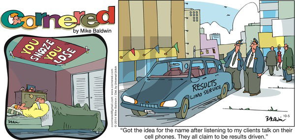 Cornered on Sunday October 5, 2014 Comic Strip