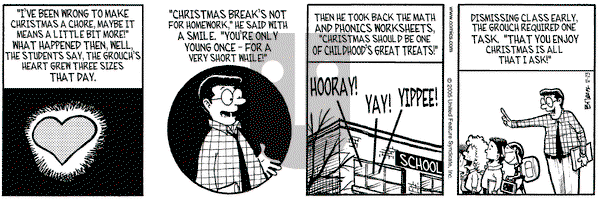 Grand Avenue on Friday December 23, 2005 Comic Strip