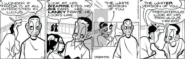 Maintaining on Saturday February 2, 2008 Comic Strip