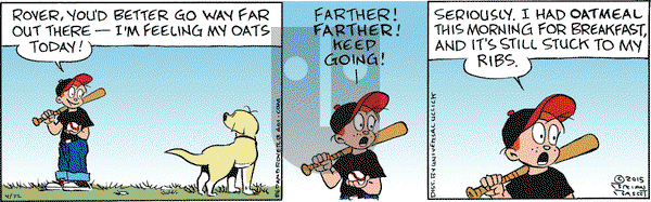 Red and Rover on Wednesday April 22, 2015 Comic Strip