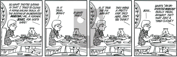 Doonesbury on Saturday July 14, 1979 Comic Strip