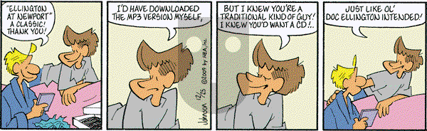 Arlo and Janis on Friday December 25, 2009 Comic Strip